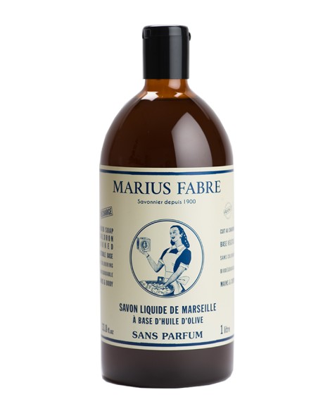 Un savon de Marseille liquide bio totalement « nature » Marius Fabre